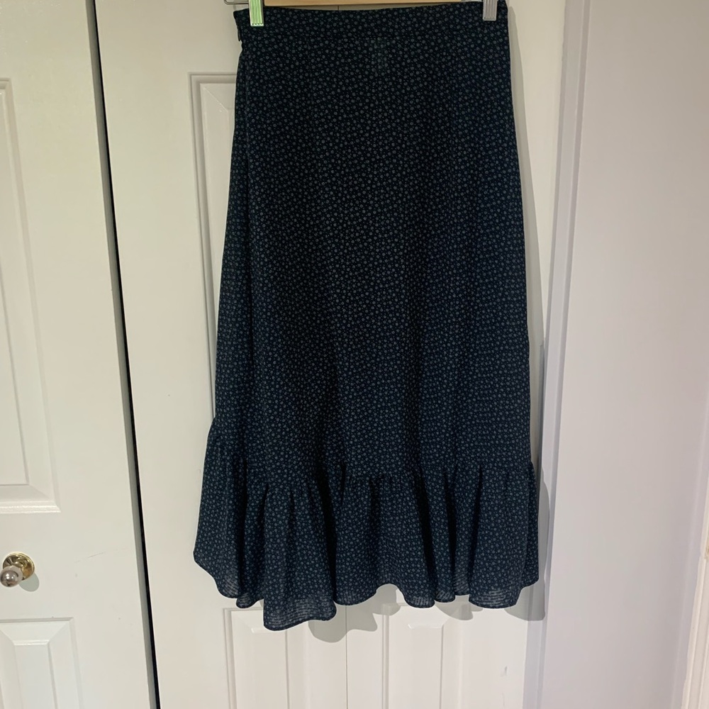 H&M Black Ruffled High-Low Skirt - Picture 7 of 7